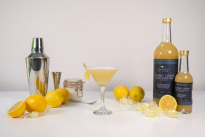 Sherbet Lemon Drop Martini
