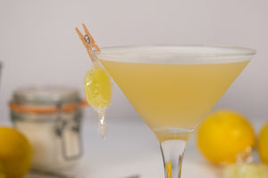 Sherbet Lemon Drop Martini